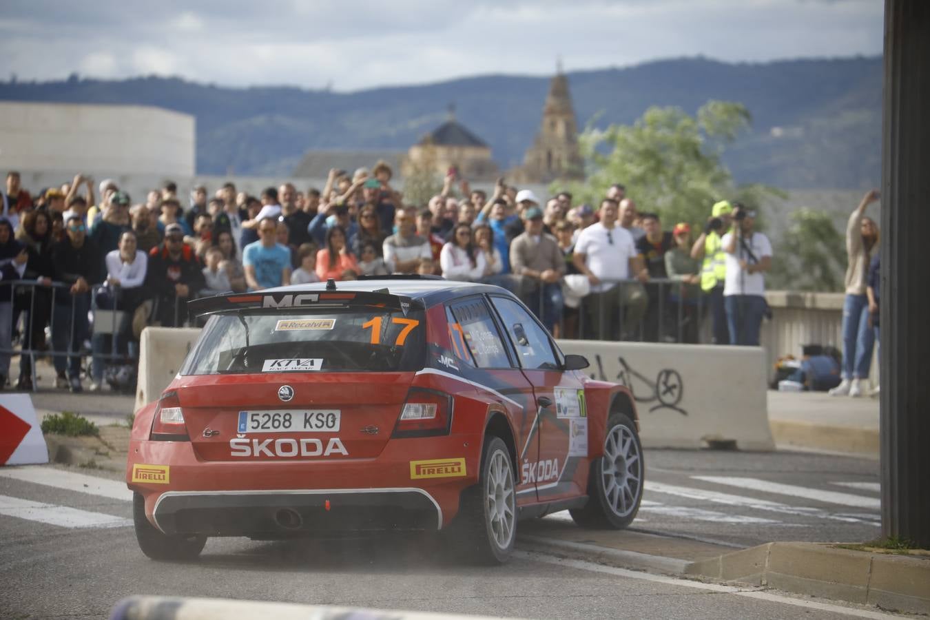 Las mejores imágenes del tramo urbano del Rallye Sierra Morena 2023