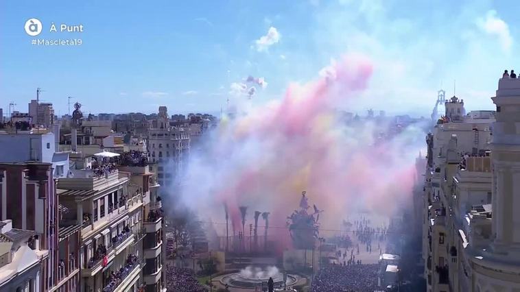 Valencia dispara la última Mascletá de las Fallas 2023