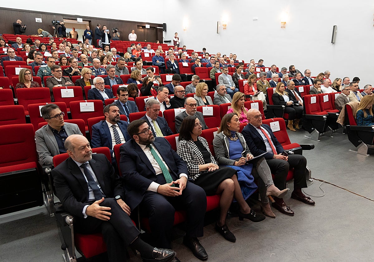 González Corral, este lunes en la presentación del Gobierno en Valladolid