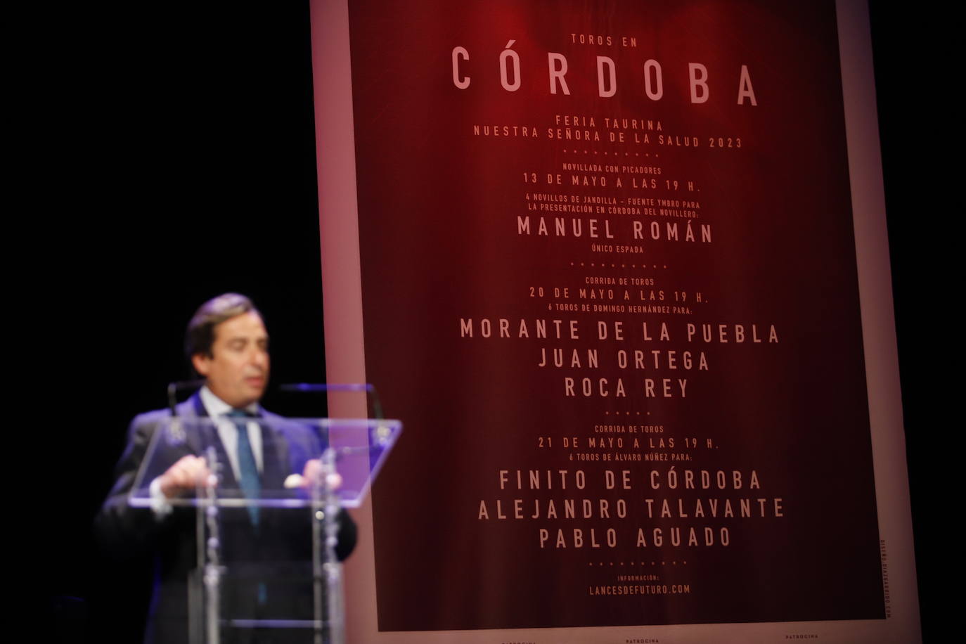 La presentación del cartel de toros de la Feria de Córdoba 2023, en imágenes