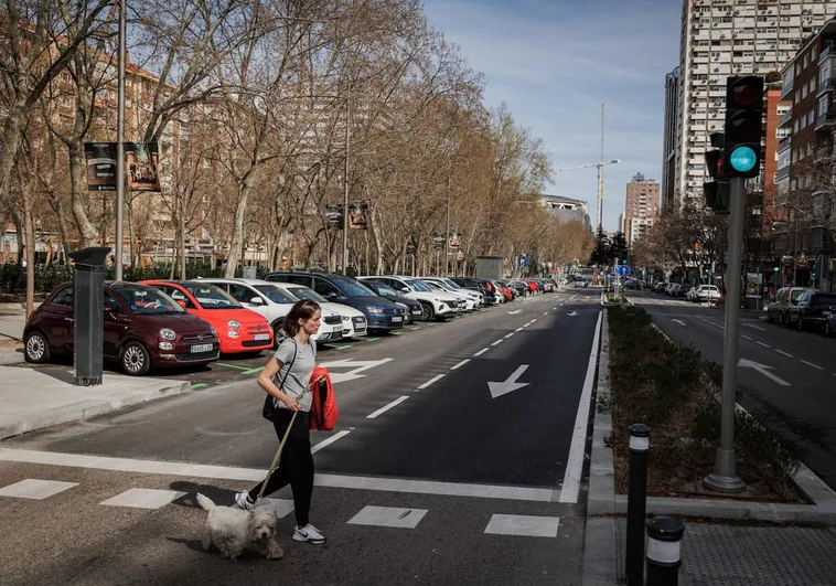 La avenida del General Perón ya es un corredor verde entre el paseo de la Castellana y Tetuán