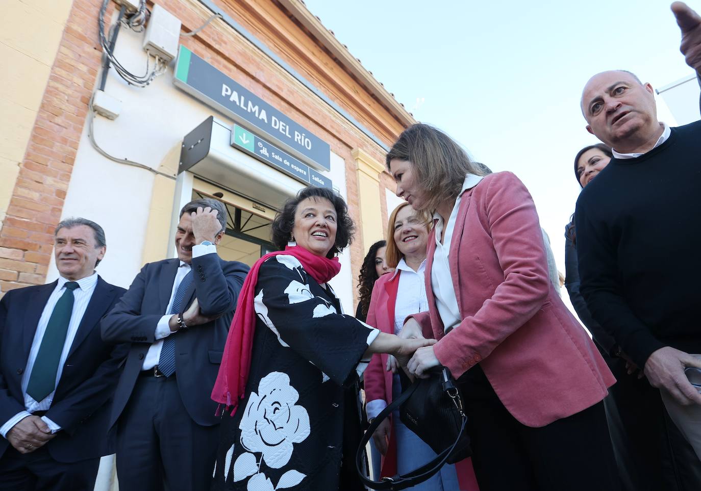 El viaje inaugural del tren de proximidad entre Palma y Villa del Río, en imágenes