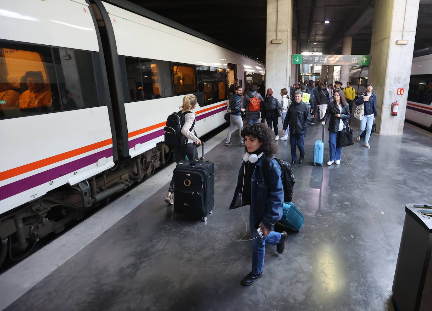 El viaje inaugural del tren de proximidad entre Palma y Villa del Río, en imágenes