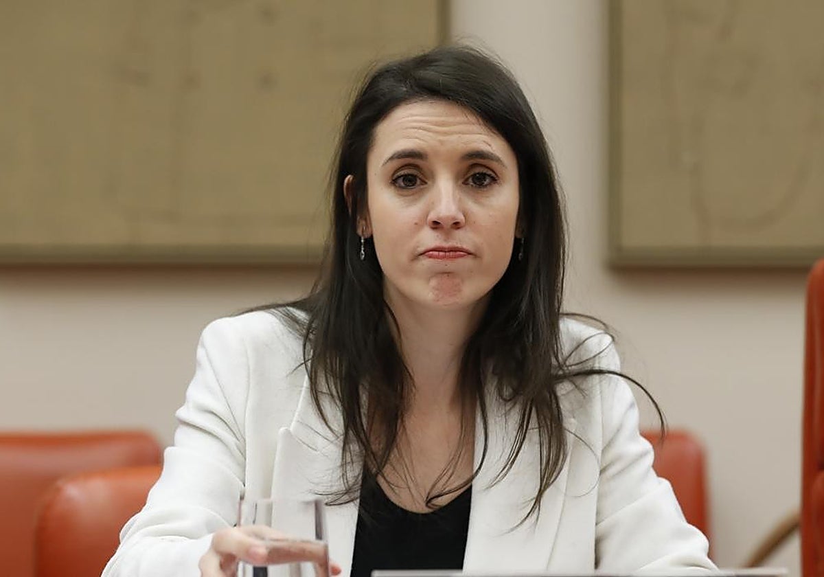 La ministra de Igualdad, Irene Montero