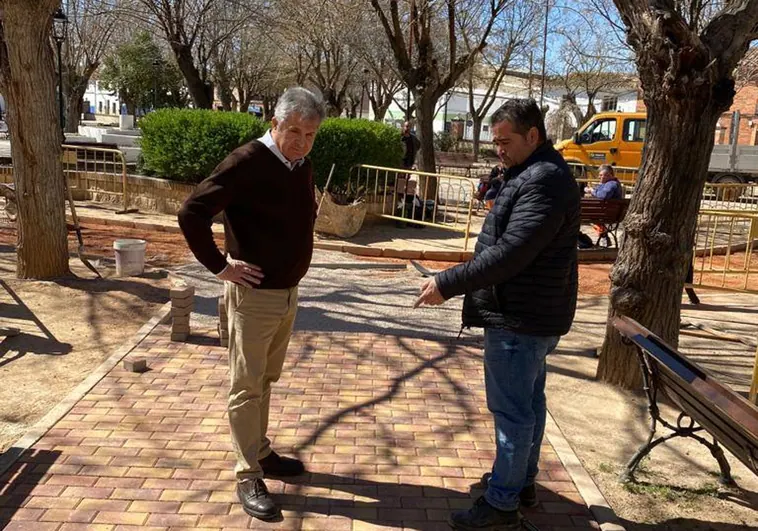 Miguel Esteban inicia las obras del parque Nuestra Señora del Socorro