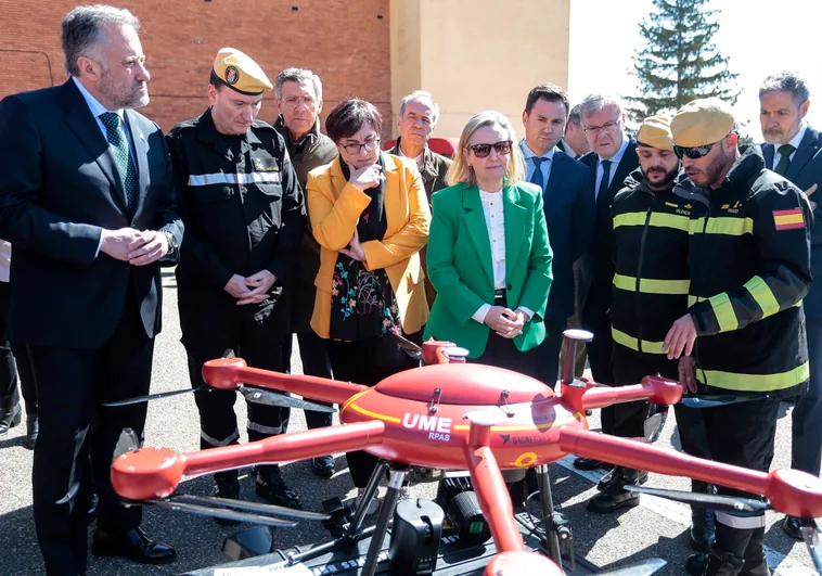La Unidad de Drones de la UME tendrá cien militares y estará completamente operativa en 2026