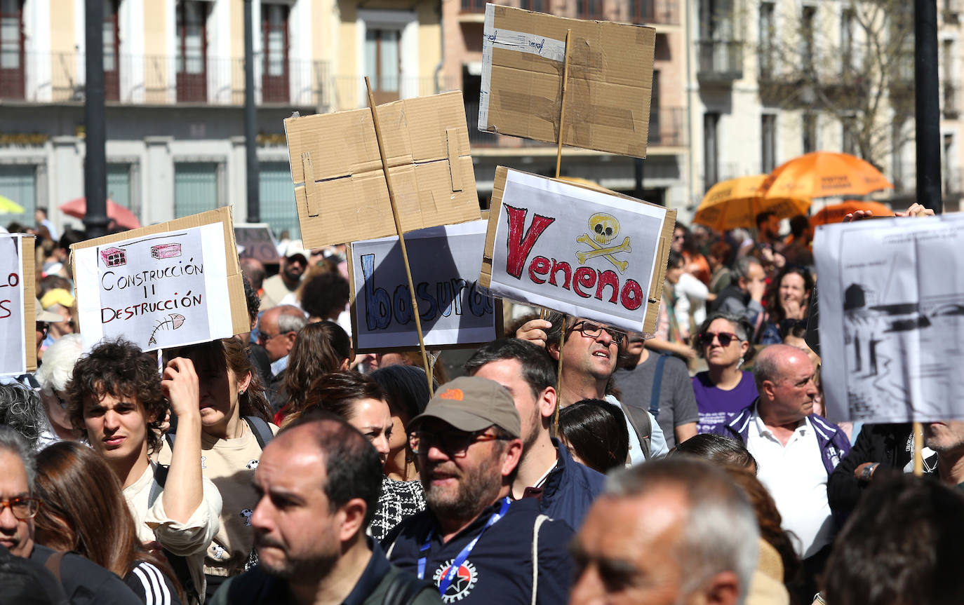 El éxito de la manifestación de Toledo en defensa del Tajo, en imágenes