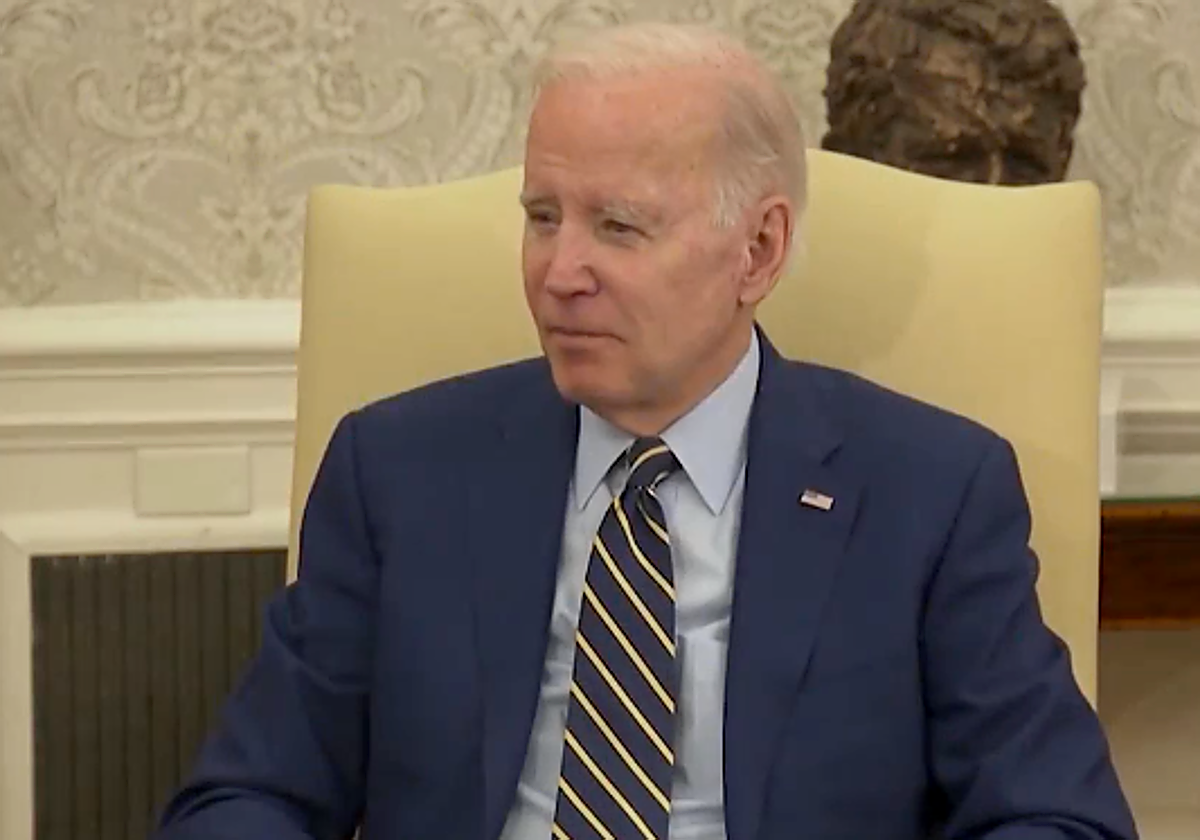 El presidente de EEUU Joseph Biden