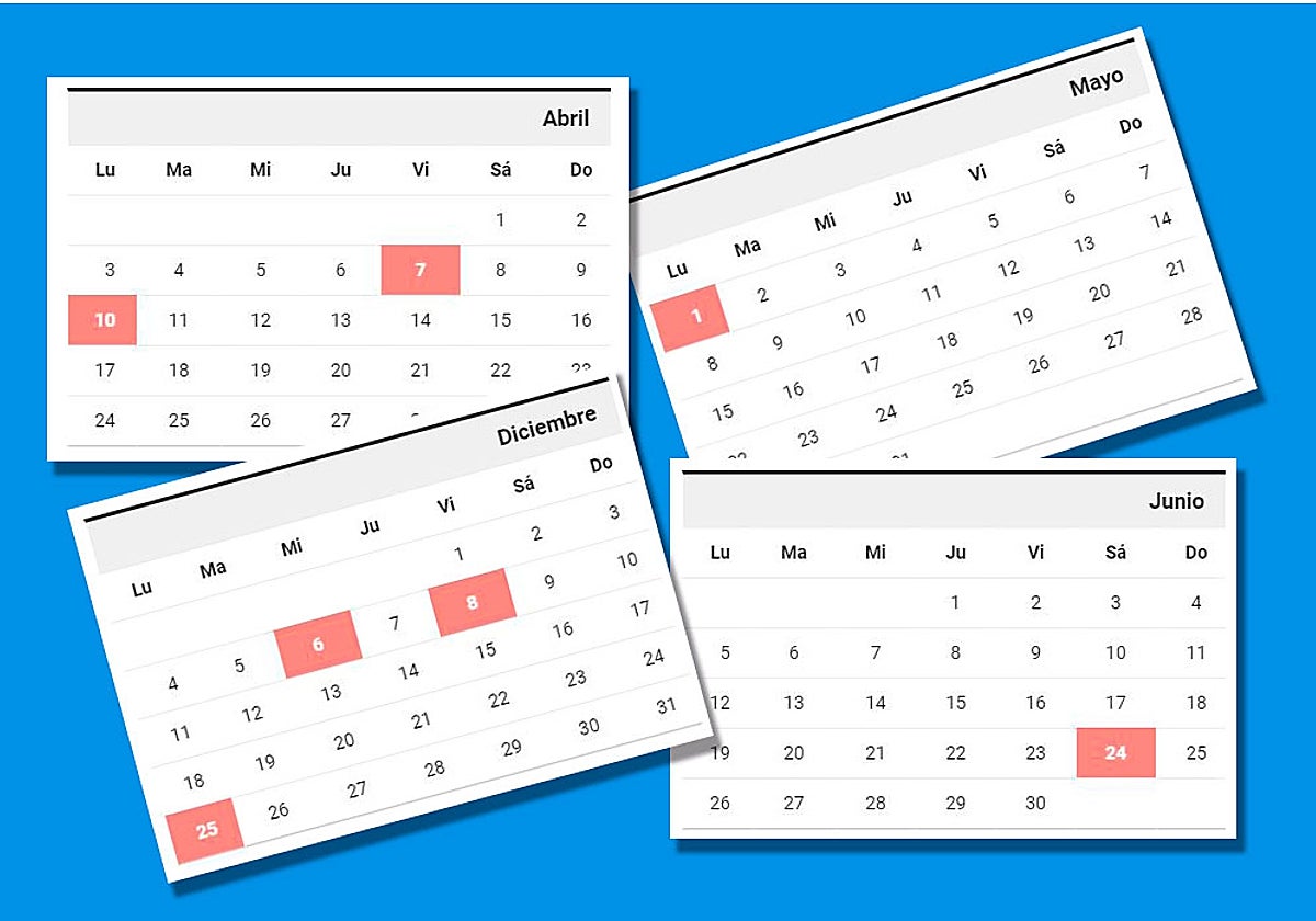 Calendario laboral 2023 en Valencia: novedades en los festivos de Semana Santa y en abril