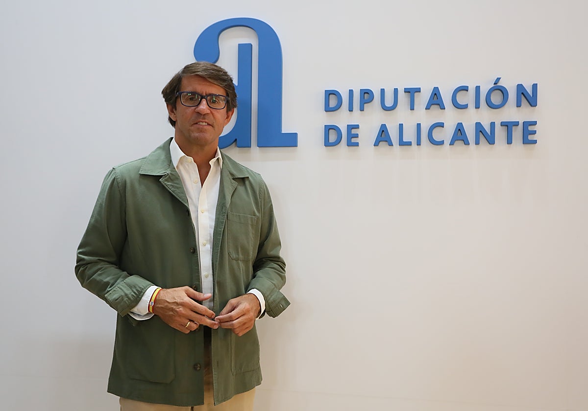 El diputado provincial de Cultura, Juan de Dios Navarro.