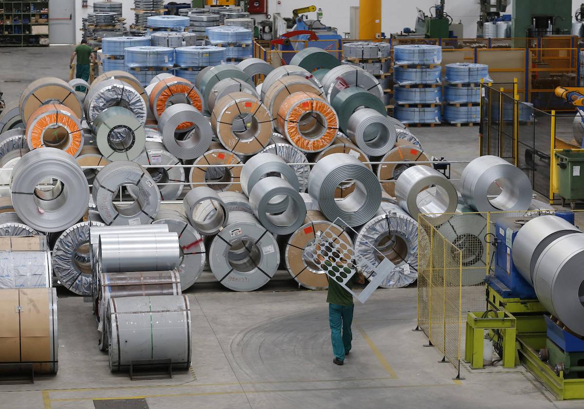 Imagen del interior de la planta de Silos Córdoba en el parque tecnológico Rabanales 21