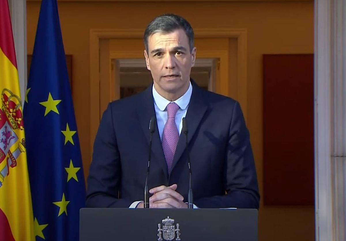El presidente del Gobierno, Pedro Sánchez, comparece a las 9 horas