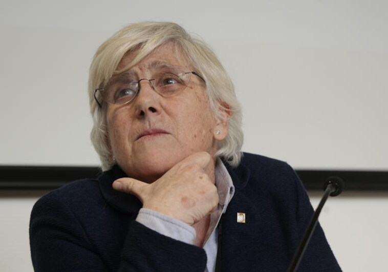 La eurodiputada e independentista prófuga, Clara Ponsatí