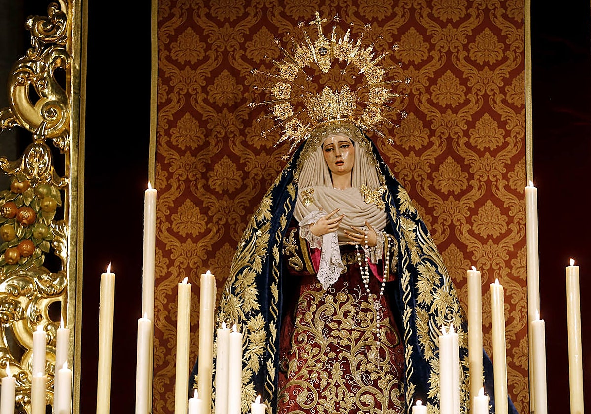 La Virgen del Rosario, de cultos en San Pablo