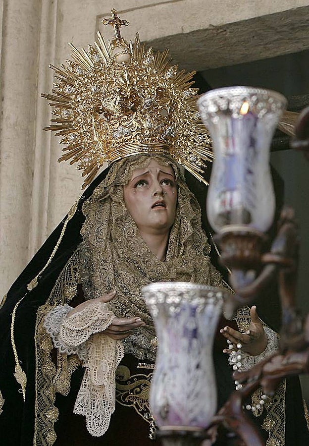 La Virgen de los Desamparados, un Domingo de Ramos