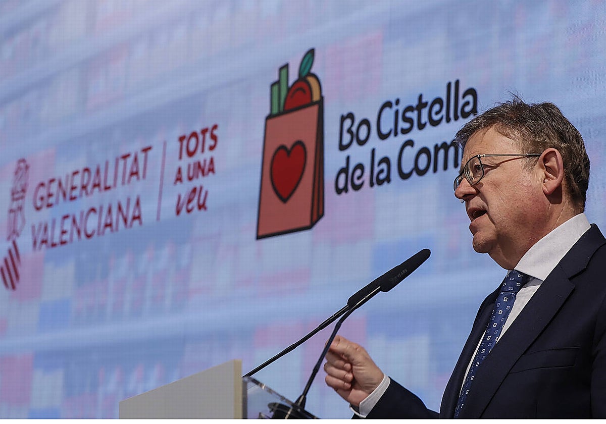 Imagen del presidente de la Generalitat y candidato del PSPV-PSOE, Ximo Puig