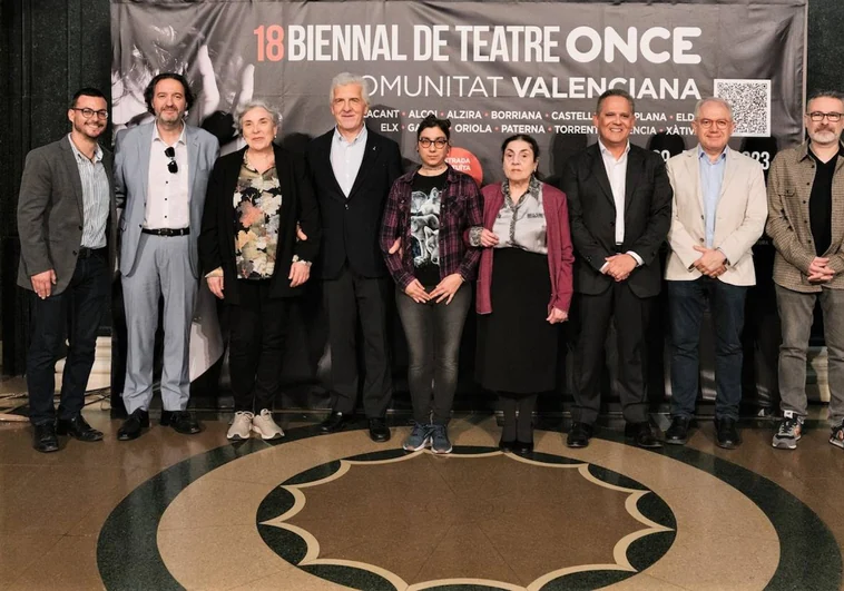 La 18º Bienal de Teatro ONCE recorrerá trece ciudades de la Comunidad Valenciana, entre el 26 y el 29 de abril