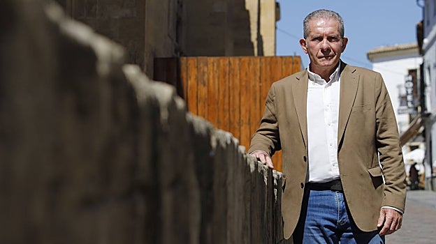 Juan Rodríguez Aguilar, durante la entrevista