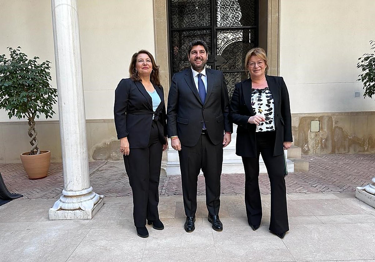 Imagen tomada durante el 44º Aniversario del trasvase Tajo-Segura en Murcia