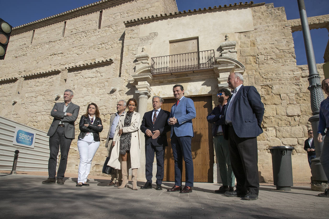 La recuperada puerta almohade del Alcázar de Córdoba, en imágenes