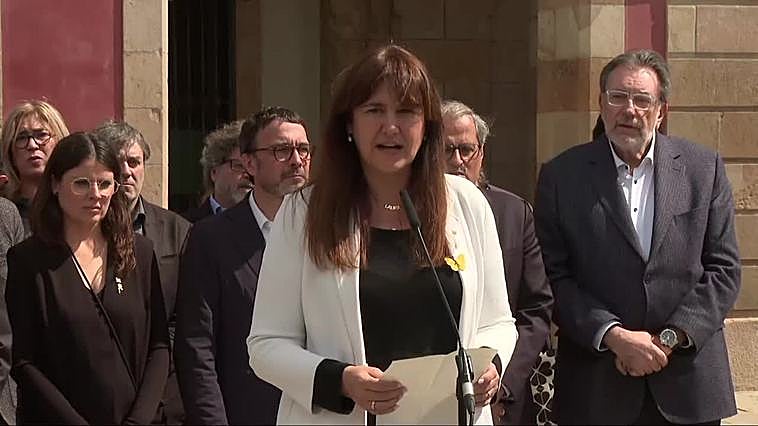 Borràs ve una "aberración judicial" su condena