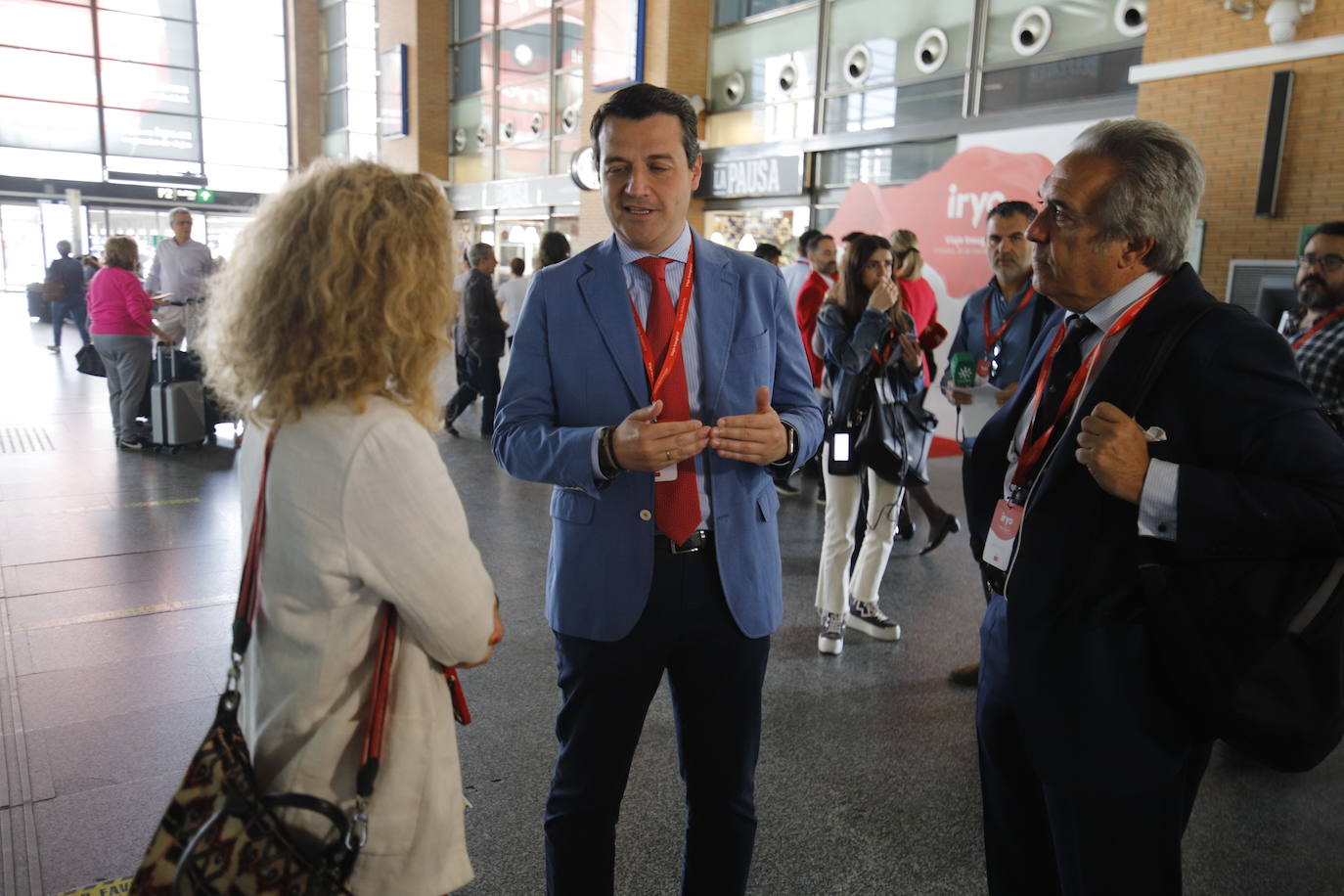 El viaje inaugural de las &#039;flechas rojas&#039; de Iryo desde Córdoba, en imágenes