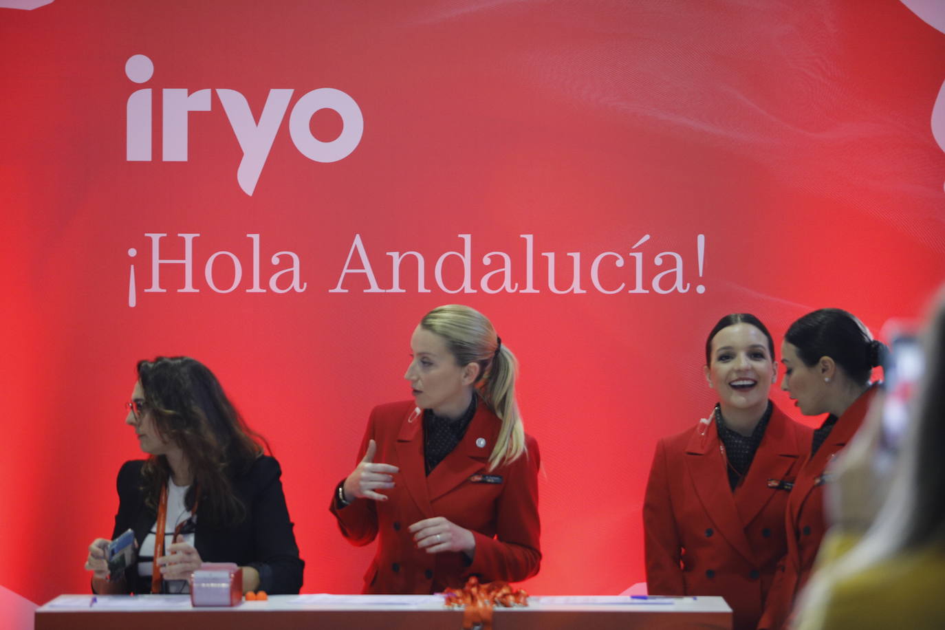 El viaje inaugural de las &#039;flechas rojas&#039; de Iryo desde Córdoba, en imágenes