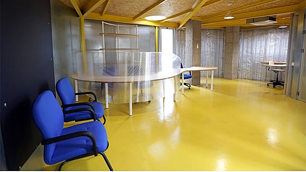 Interior de las dependencias de la Policía Local y Policía Nacional