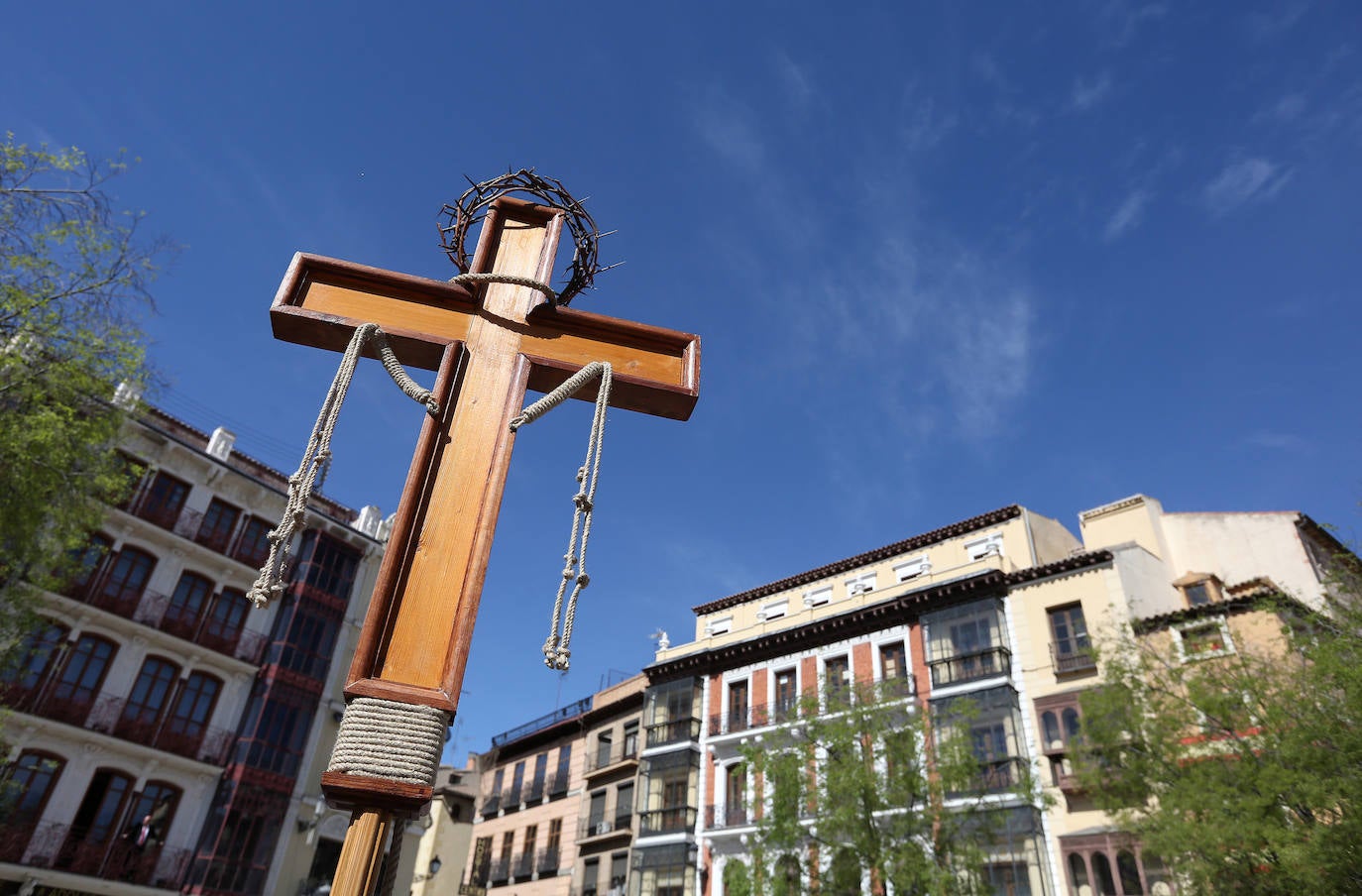 De las concepcionistas a la catedral: el traslado del Cristo Nazareno Cautivo