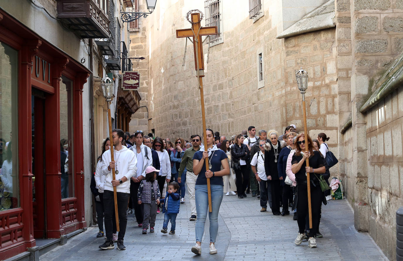 De las concepcionistas a la catedral: el traslado del Cristo Nazareno Cautivo