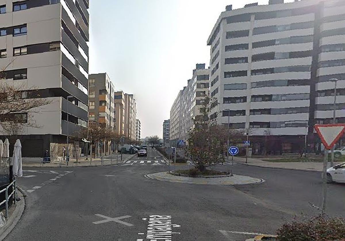 La avenida Erripagaña, donde han ocurrido los hechos