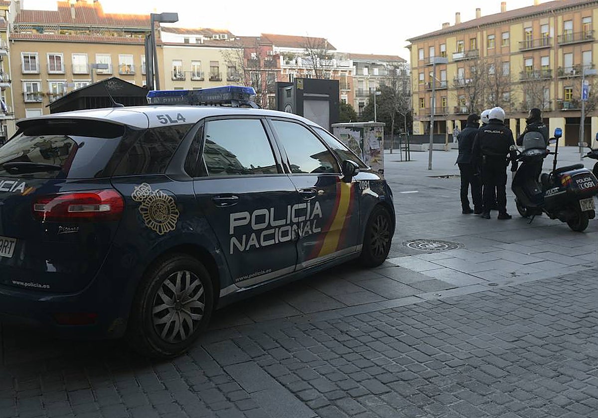 La Policía Nacional, en el lugar de los hechos