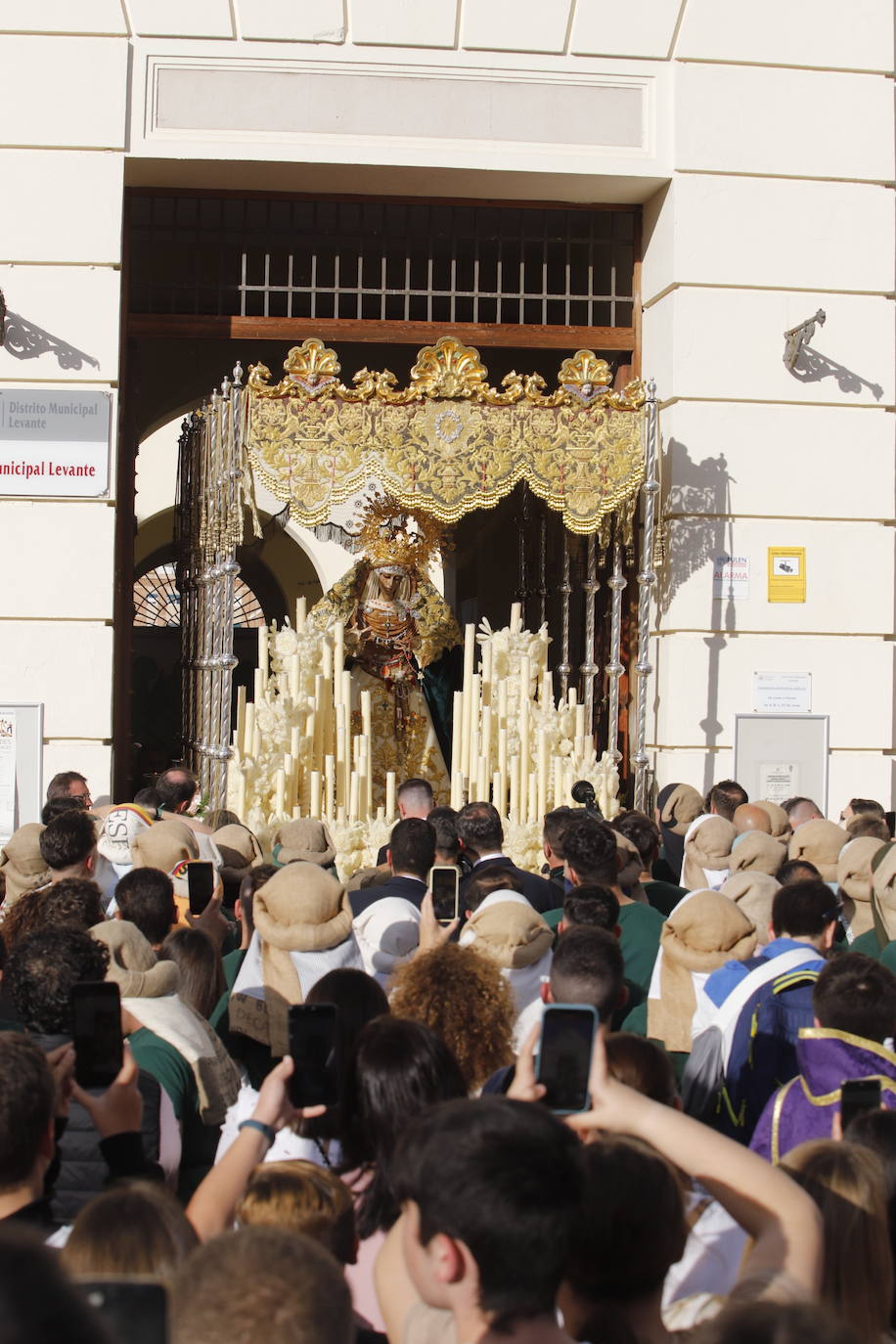 La procesión de la Virgen de la O el Sábado de Pasión de Córdoba, en imágenes