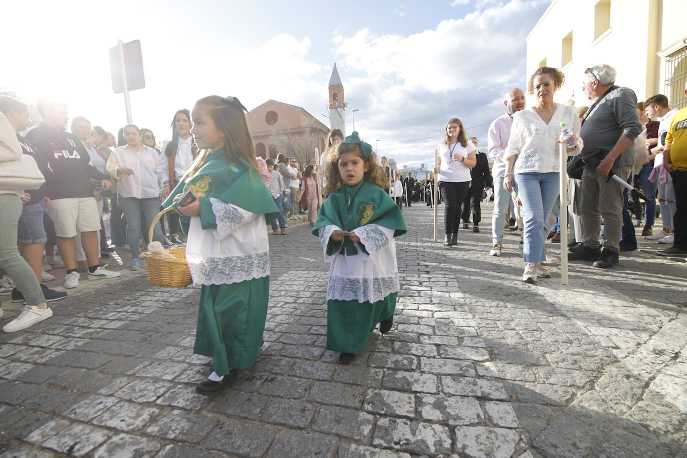 La procesión de la Virgen de la O el Sábado de Pasión de Córdoba, en imágenes