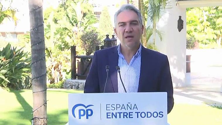 Elías Bendodo asegura 'Sumar' es "una resta para España"