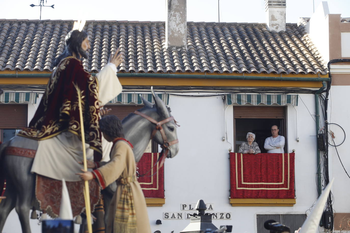 La esperada salida de la Entrada Triunfal el Domingo de Ramos de Córdoba, en imágenes