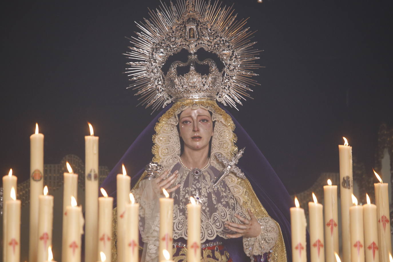 El multitudinario desfile de las Penas de Santiago de Córdoba el Domingo de Ramos, en imágenes