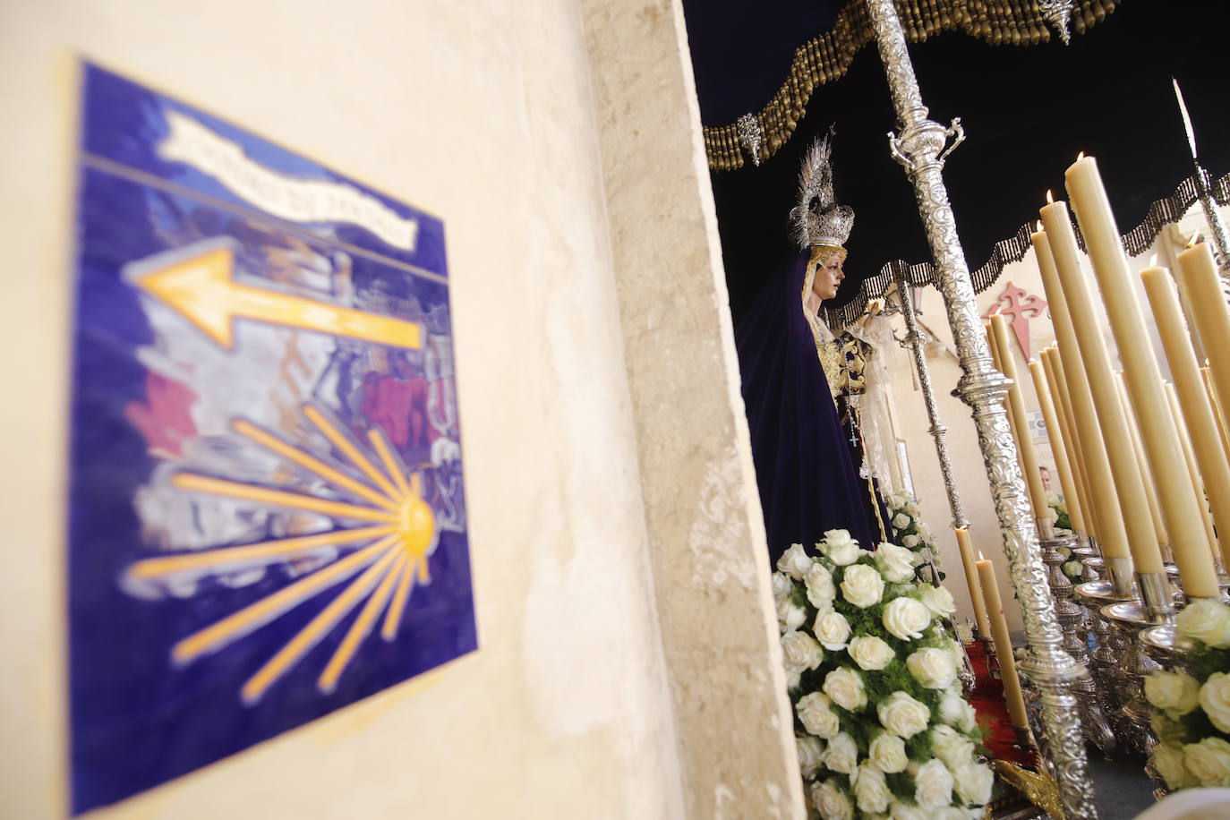 El multitudinario desfile de las Penas de Santiago de Córdoba el Domingo de Ramos, en imágenes