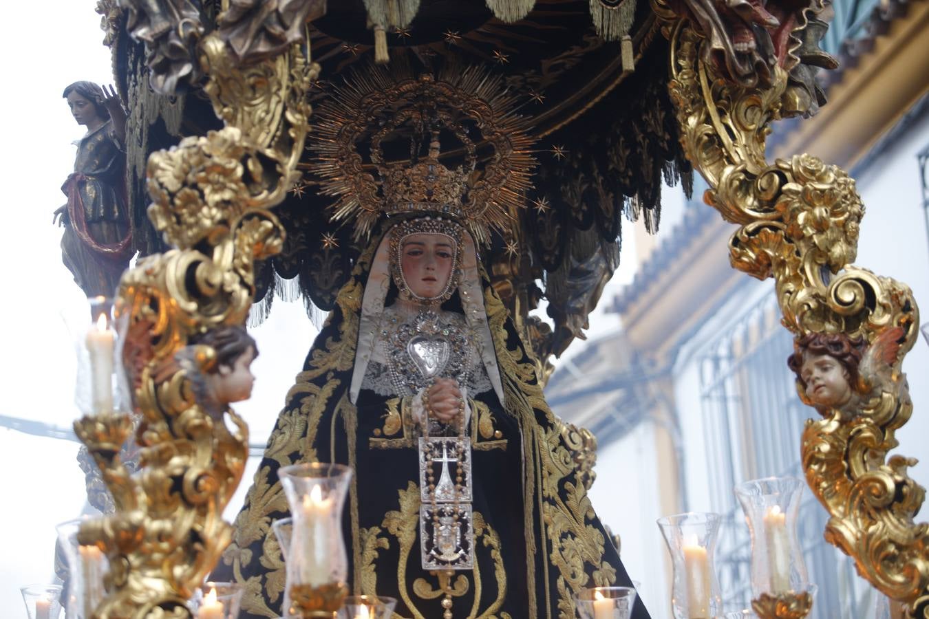 La escalofriante procesión de Remedio de Ánimas en el Lunes Santo de Córdoba