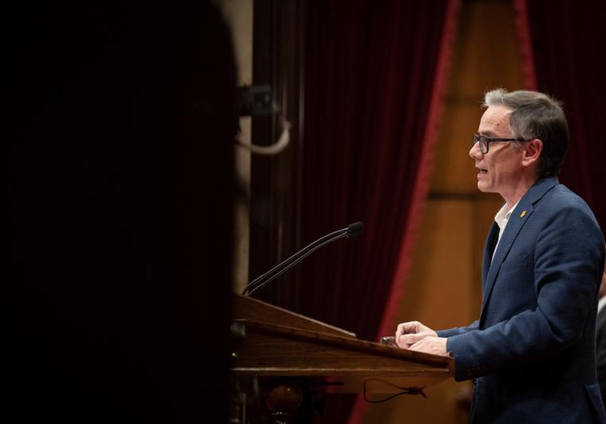 El líder de ERC en el Parlament, Josep Maria Jové, presunto espiado con Pegasus