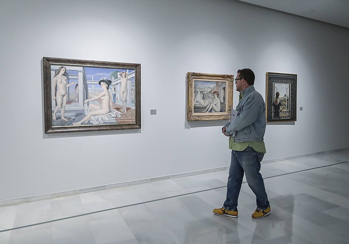 Imagen tomada en la exposición 'Arte belga. Del impresionismo a Magritte' en Fundación Bancaja