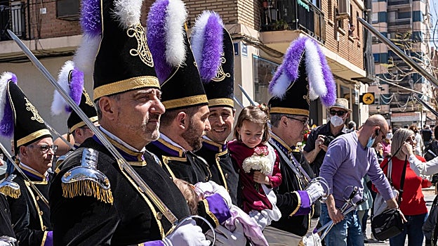 Imagen de una de las cofradías de Granaderos