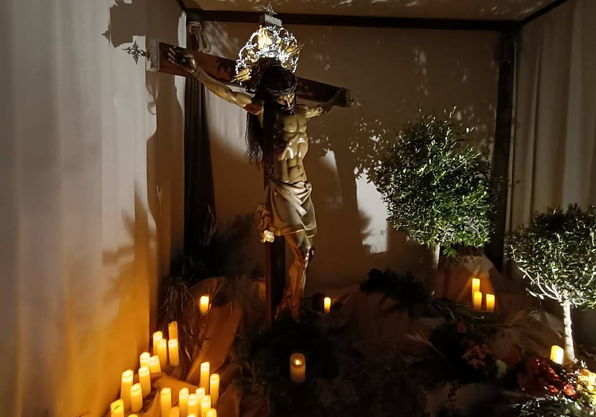 Imagen del Cristo del Salvador