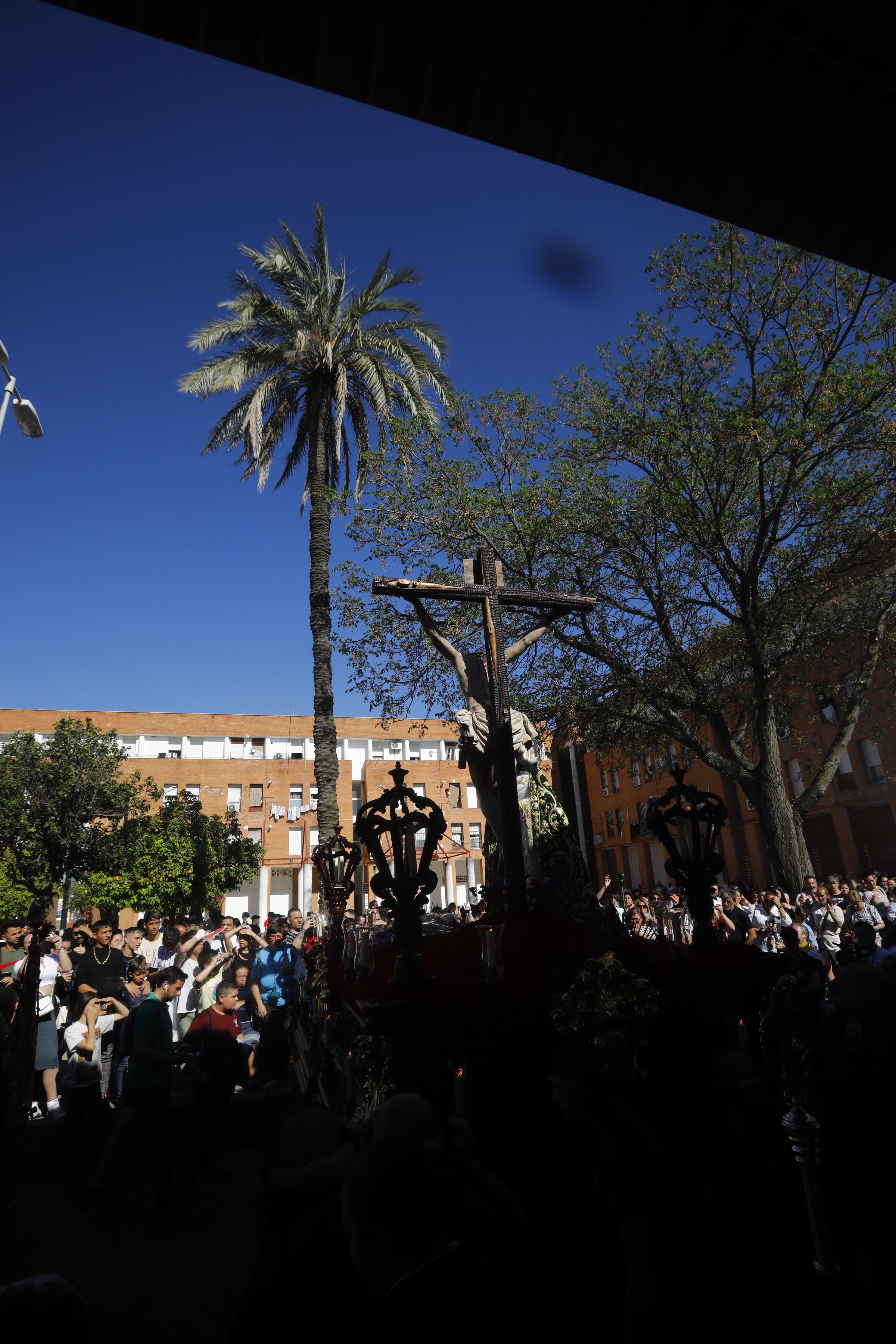 La hondura y sencillez del Cristo de la Piedad en Las Palmeras