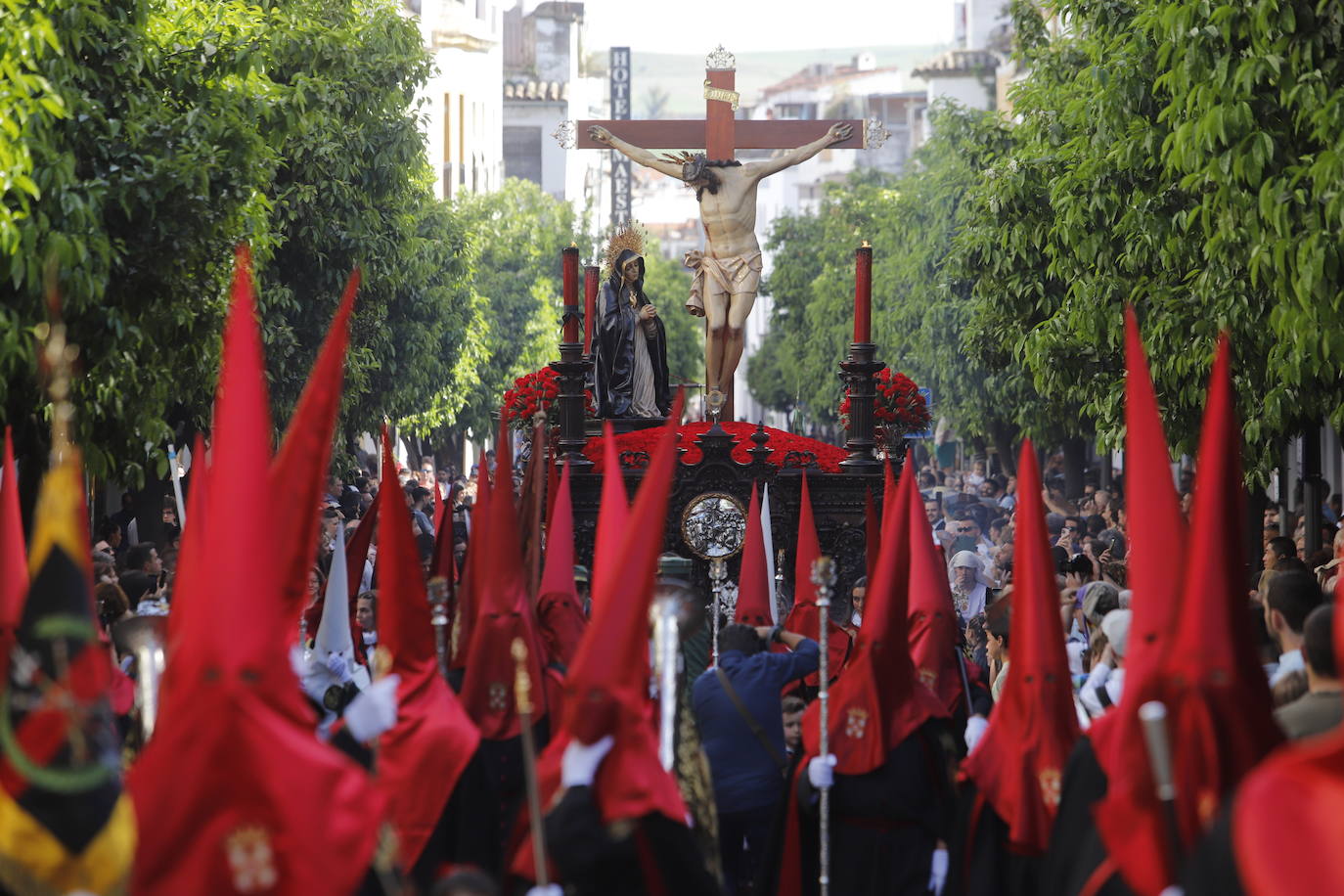 La identidad estética de la Caridad en su estación de penitencia, en imágenes