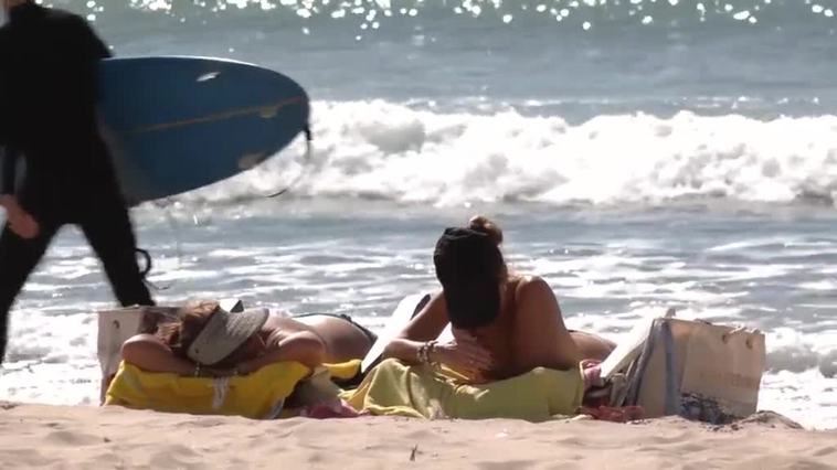 Semana Santa de récord con las playas abarrotadas de turistas