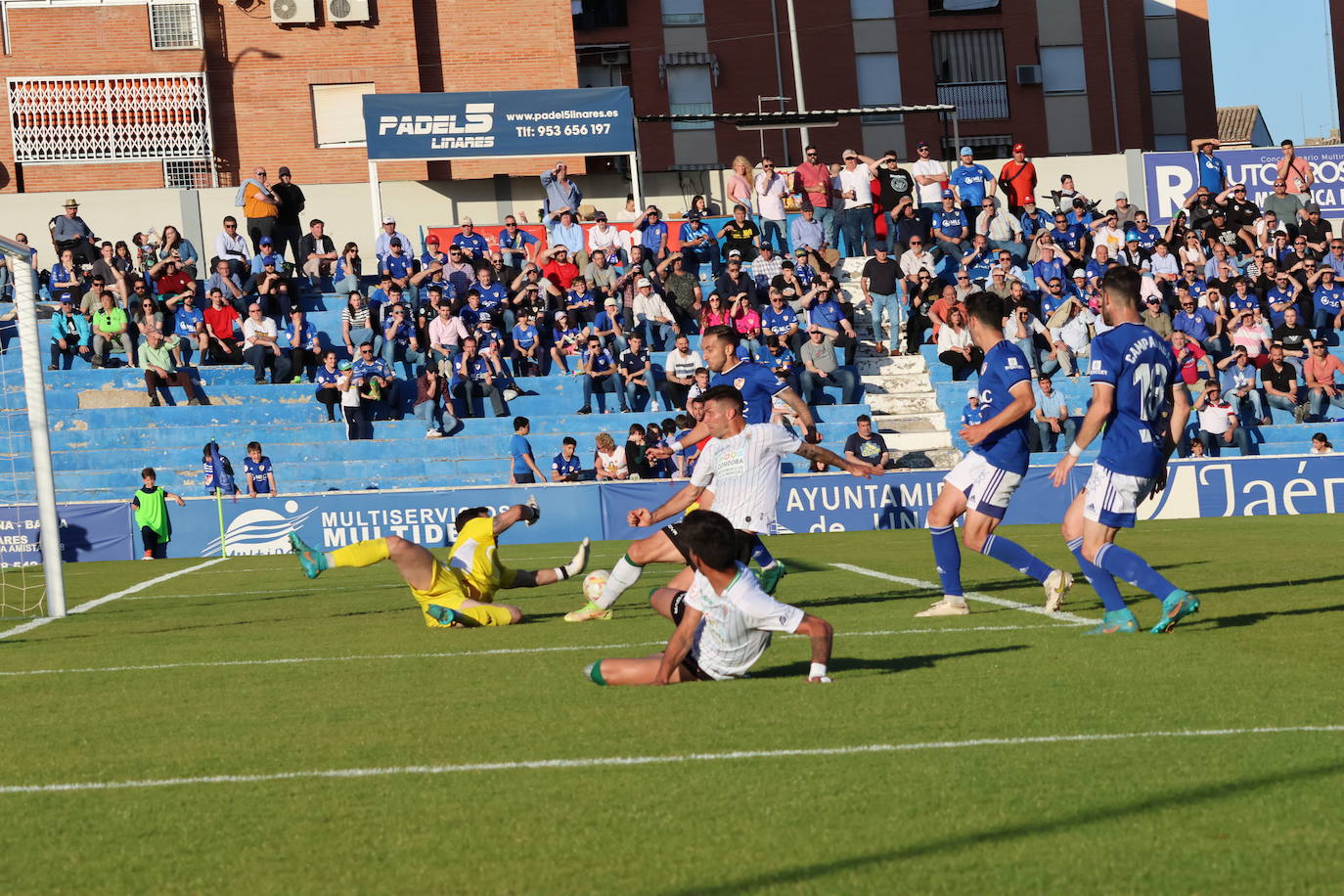 El partido Linares Deportivo-Córdoba CF, en imágenes