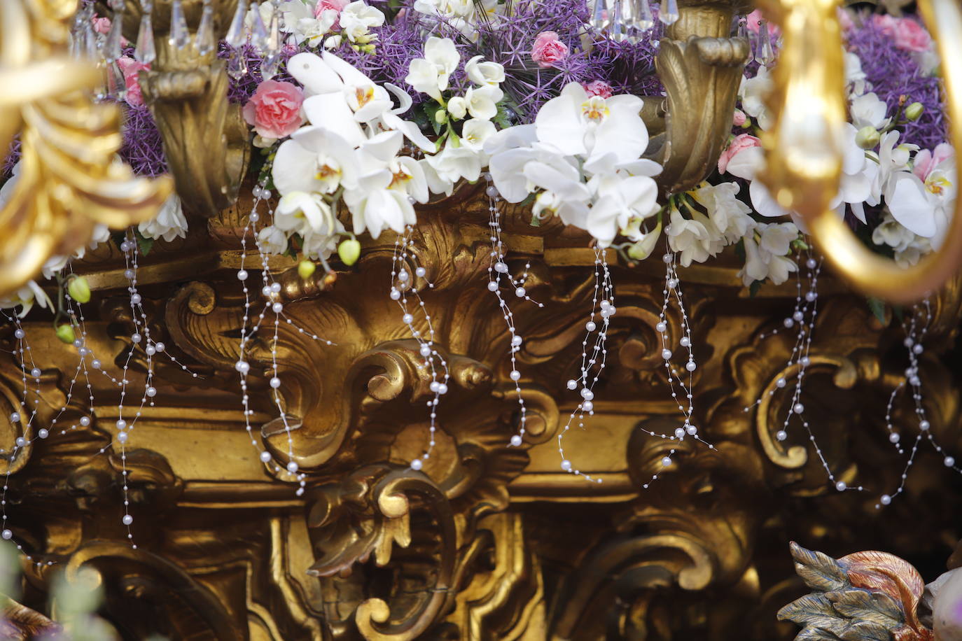 La emocionante procesión de la Virgen de la Soledad de Cabra, en imágenes