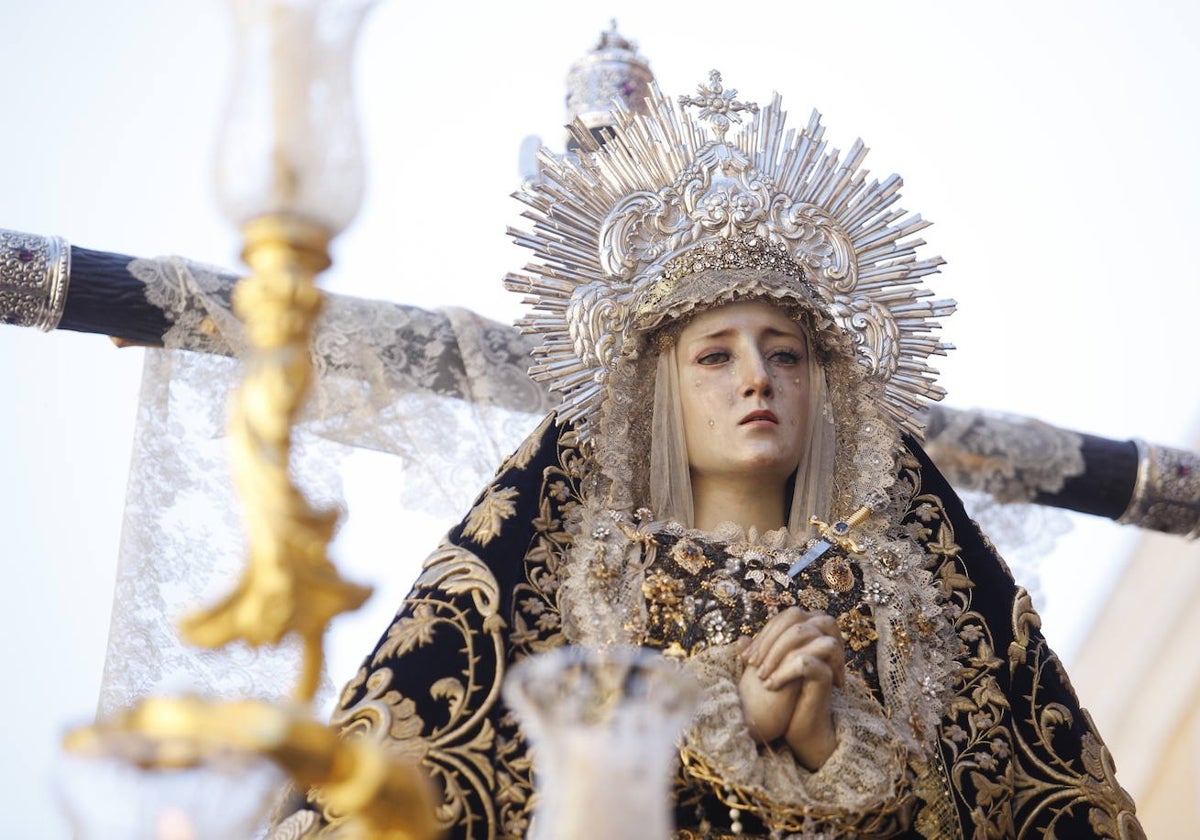 La Virgen de la Soledad, el Sábado Santo en Cabra