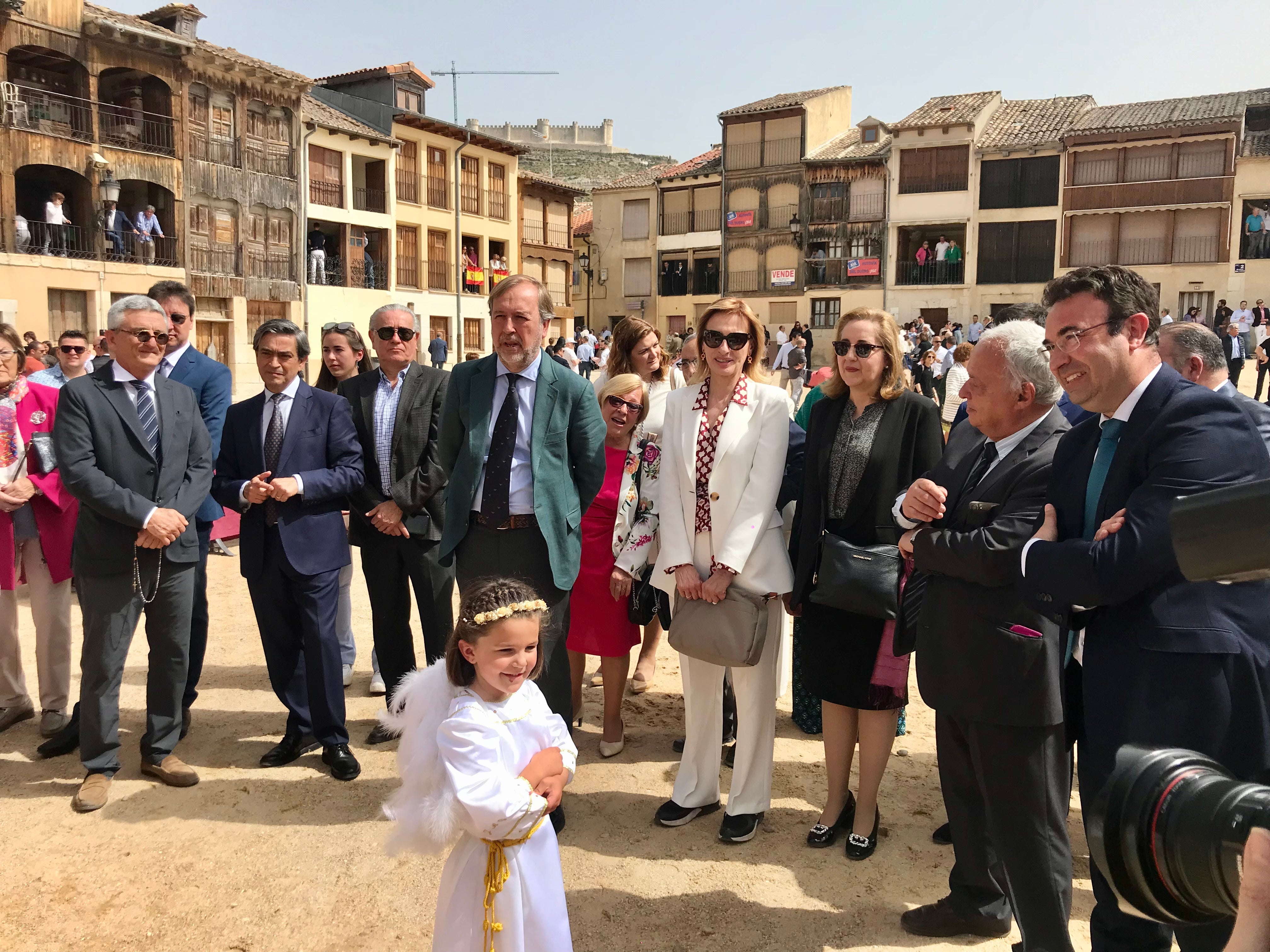 Peñafiel- La tradición posiblemente sea una evolución de los Autos Sacramentales del medievo y en la localidad vallisoletana es Fiesta de Interés Turístico Nacional